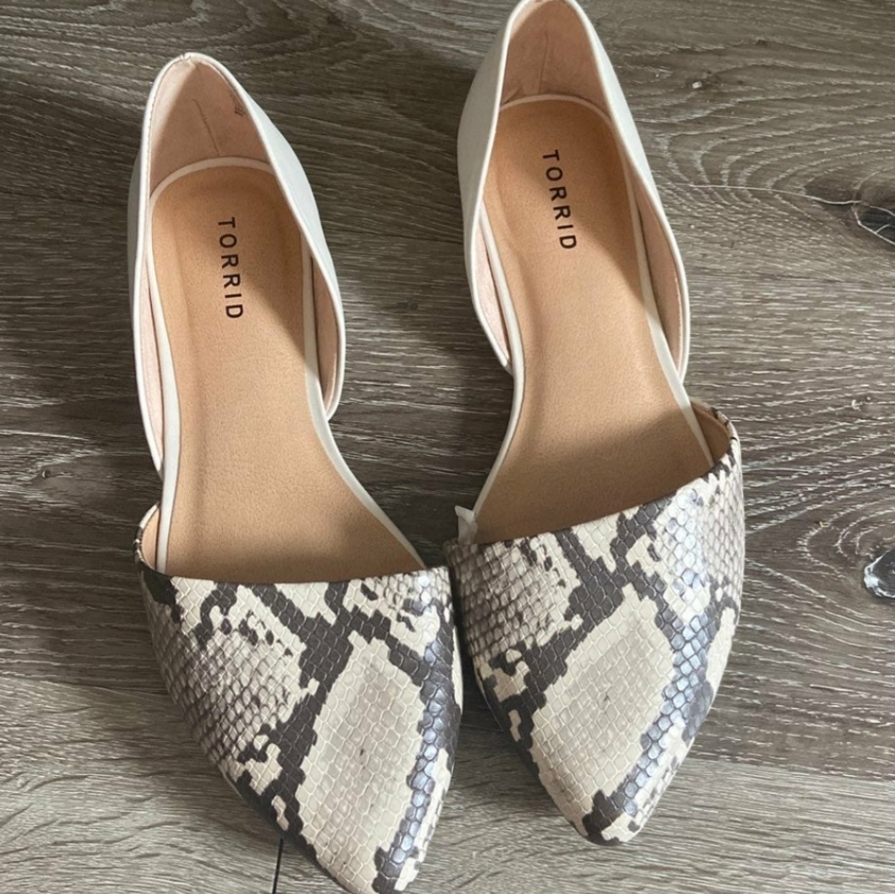 Torrid Flat Snakeskin